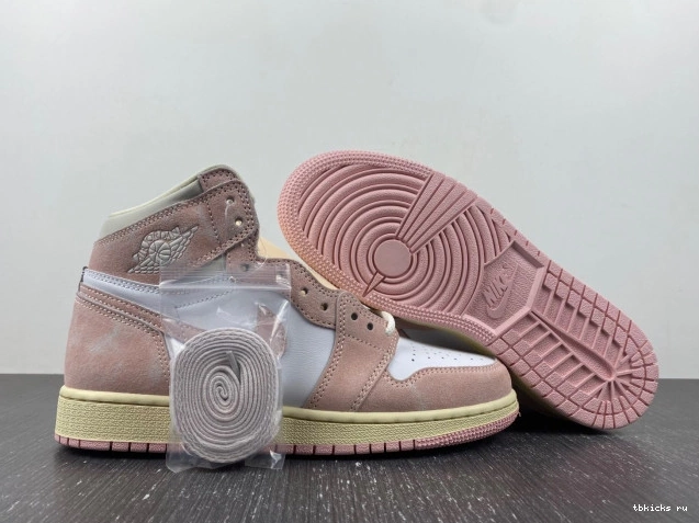 Rep TB Washed Air 1 Retro Jordan (Women's) High OG Pink FD2596-600 0719